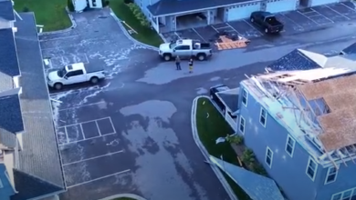 Tornado Aftermath in Janesville, Wisconsin: Drone Video Shows Destruction Tornado Aftermath in Janesville, Wisconsin: Drone Video Shows Destruction