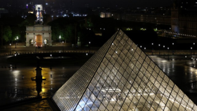 Marie-José Pérec and Teddy Riner Ignite the Cauldron for Paris 2024 Marie-José Pérec and Teddy Riner Ignite the Cauldron for Paris 2024